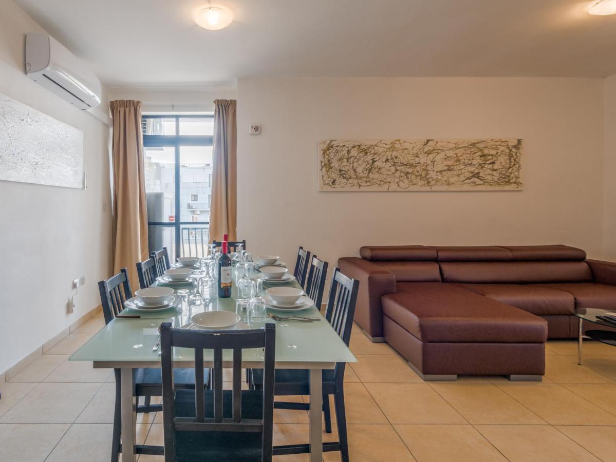 סיינט פול ביי Seashells Apartments With Terrace, Just Off The Seafront In Bugibba - By Getawaysmalta מראה חיצוני תמונה
