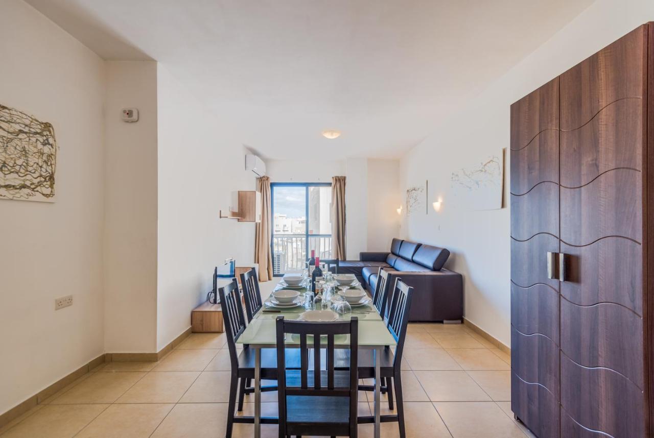 סיינט פול ביי Seashells Apartments With Terrace, Just Off The Seafront In Bugibba - By Getawaysmalta מראה חיצוני תמונה